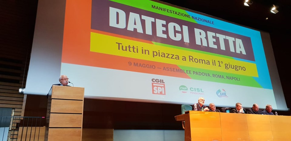 ALBERTO FARINA INTERVIENE ALL’ASSEMBLEA UNITARIA A ROMA