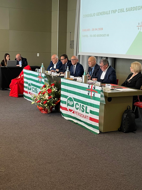 A Cagliari il Consiglio Generale FNP CISL Sardegna: al centro politiche sociali, sanità e nuova campagna tesseramento