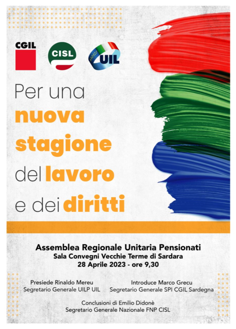 MANIFESTAZIONE UNITARIA  A SOSTEGNO DELLA PIATTAFORMA UNITARIA NAZIONALE
